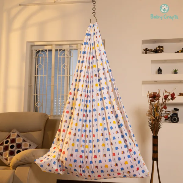 Blue Apple Cradle Cloth