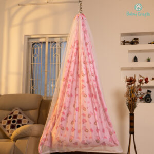 Pink Princess Cradle Thottil Starter kit