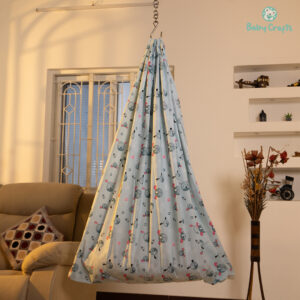 Gray Rabbit Cradle Cloth