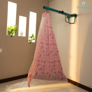 Pink Princess Cradle Cloth With Net