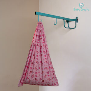 Pink Princess Cradle Cloth With Hanger