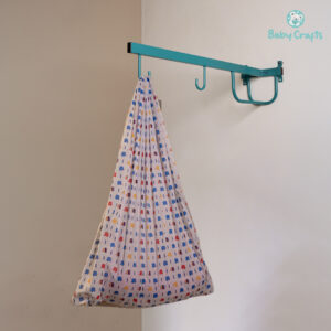 Blue Apple Cradle Cloth With Hanger