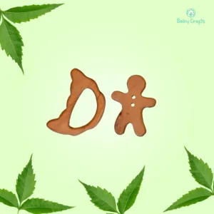 Wooden Teethers - Croissant and Gingerbread Man
