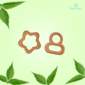 Wooden Teethers - Star and Pacifier