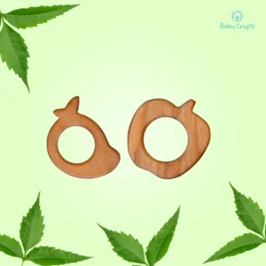 Wooden Teethers - Mango and Apple