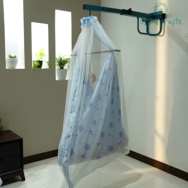Blue Star Fish Cradle Cloth With Net & Hanger