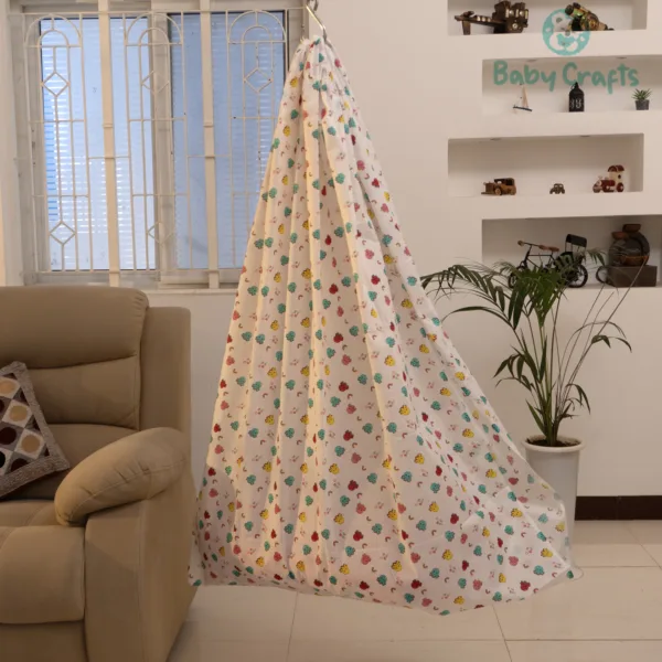 White Octopus Baby Cradle Cloth