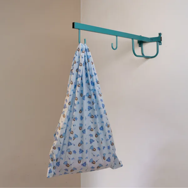 Blue Princess Baby Cradle Cloth With Hanger