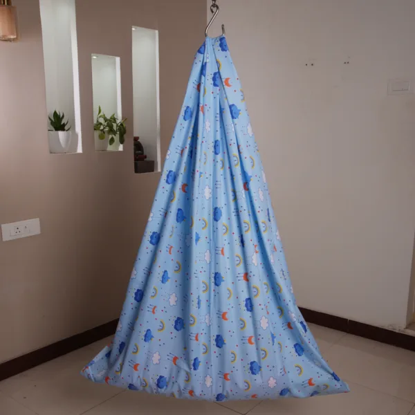 Blue Moon & Rainbow Baby Cradle Cloth